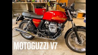 Motoguzzi V7 Classic 2012購入しました　オイル（エンジン/ギア/ファイナル）交換