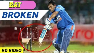 Top 14 Bats Broken Deliveries In Cricket Ever 2021 | Bat Broken In Cricket IPL | AG Flex HD in Crick
