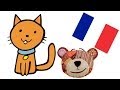 Nombres de animales - Mascotas en francés