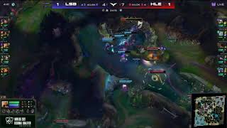 Deft Aphelios Quadra Kill - LCK Regional Qualifier Game 3 - HLE LSB