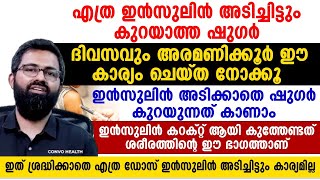 ഇത് ശ്രദ്ദിക്കാതെ എത്ര ഇന്സുലിന് അടിച്ചിട്ടും കാര്യമില്ല ദിവസവും അര മണിക്കൂർ ഈ കാര്യം ചെയ്‌താൽ മതി