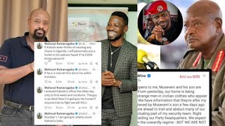 Bobi wine abafuukidde akayinja mungatto, muhoozi yejjusa lwaki yasituka neyetwala kukitebe kya NUP