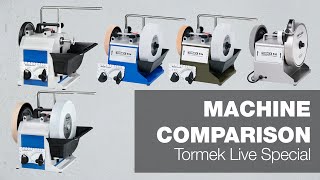 The grand machine comparison  |  Tormek Live Special Episode