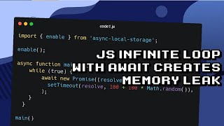 Infinite Loop Memory Leak in JavaScript Explained!