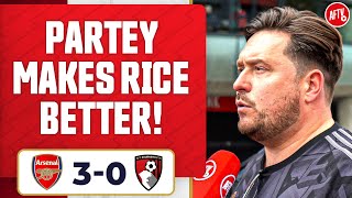 Partey Makes Rice Even Better! (Marty) | Arsenal 3-0 Bournemouth
