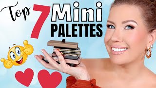 7 BEST MINI EYESHADOW PALETTES | Risa Does Makeup