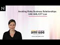 Avoiding Risky Business Relationships  UAE AML/CFT Law | AML UAE