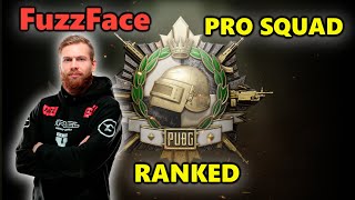 PUBG RANKED - FaZe FuzzFace - Beryl M762 + SLR - PRO SQUAD with C4LVIN, mOnKeY \u0026 Clib