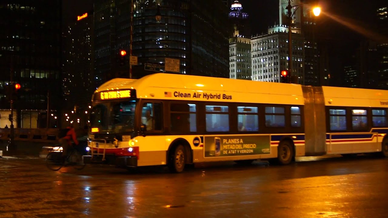 [Chicago Transit Authority] 2012 New Flyer Industries DE60LFR 4302 On ...