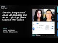 Seamless Integration of Azure SQL Database and Azure Logic Apps | Data Exposed: MVP Edition