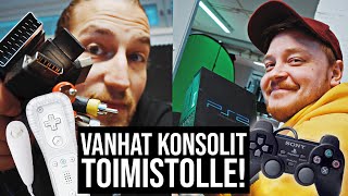 Toimiston Retropelinurkkaus! - Vanhat konsolit