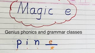 How to teach magic ‘e’ | magic ‘e’ rules | tips to teach magic ‘e’