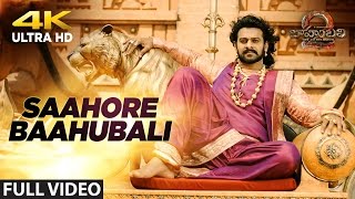 Saahore Baahubali Full Video Song  Baahubali 2  Prabhas Anushka Shetty Rana Tamannaah Bahubali