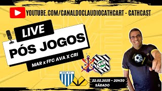 LIVE PÓS JOGOS - MARCÍLIO DIAS 2X1 FIGUEIRENSE - AVAÍ 0X3 CRICIÚMA - É CLÁSSICO NAS QUARTAS DE FINAL