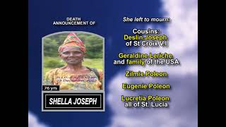 Shella Joseph ~ Long Obituary