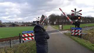 Spoorwegovergang Lievelde // Dutch Railroad Crossing