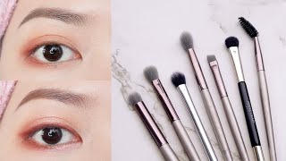 CÁC LOẠI CỌ TRANG ĐIỂM MẮT VÀ CÁCH DÙNG | BRUSHES FOR EYESHADOW APPLICATION | Chanchan Eyemakeup