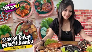 SEAFOOD BAKAR GAK PELIT BUMBU - WAROENG HAPPY || KULINER BALI