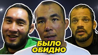 ЕРКИН ДАРМЕНОВ - ПРО УКУС БРАЗИЛЬЦА И ПОБЕДУ ДИСКВАЛИФИКАЦИЕЙ - OCTAGON 44