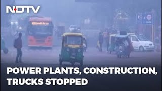 Delhi Air Pollution: Power Plants Shut, 'Public Transport' Call In Delhi Air Crisis
