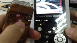 Remote Control Clock Camera Wireless Kit   SFA1051   How to Install