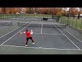 Power 3.5 vs. Consistent 3.5+ // Tennis Highlights (10/29/19)