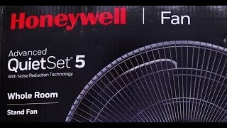 Honeywell QuietSet 5 Pedestal Fan - Overview, Assembly \u0026 Demonstration