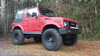 1988 Suzuki Samurai walk around and start up!