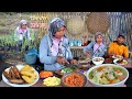 Masakan sop ayam yang enak | menanam Daun bawang, indahnya hidup di desa