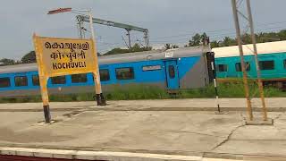 Crossing Kochuveli Railway Station