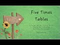 Five Times Tables