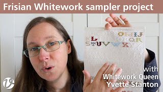 White Threads FlossTube #68 – Frisian Whitework sampler