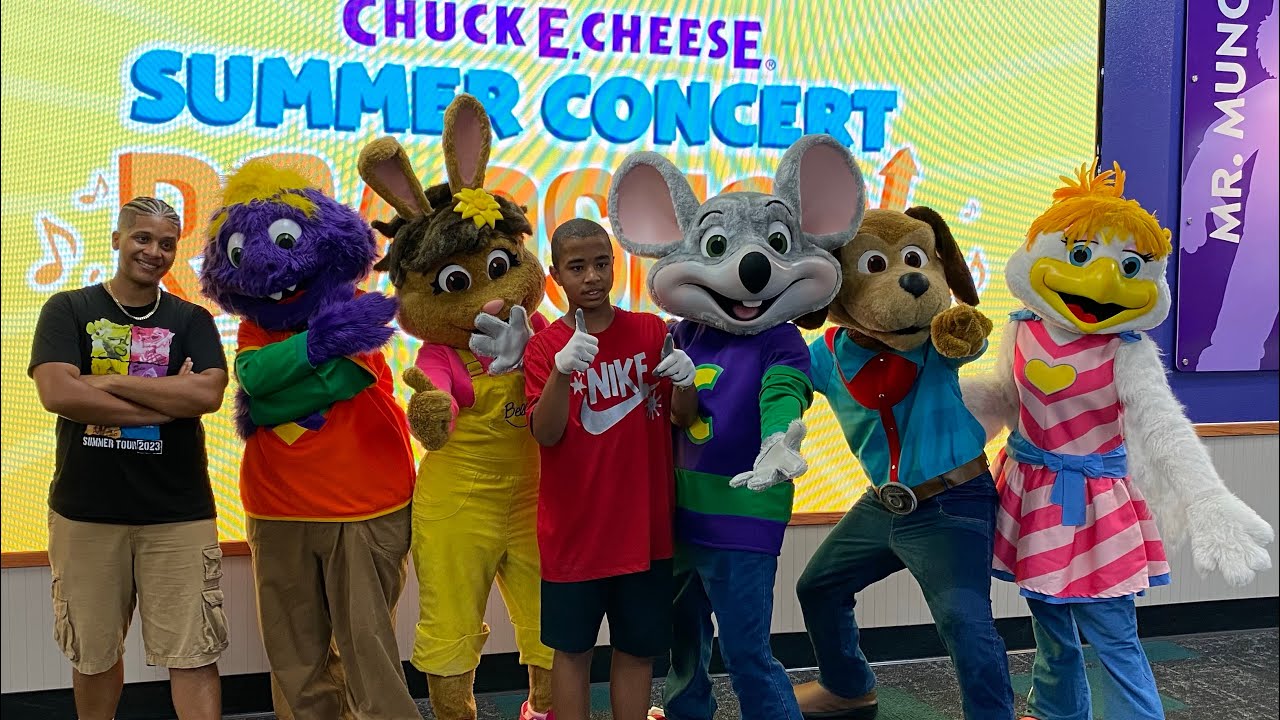 2023 Chuck E Cheese Summer Concert Tour Union NJ #chuckecheese - YouTube