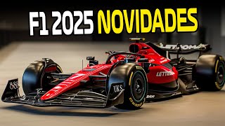 F1 2025 NOVIDADES