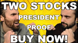 TWO STOCKS that are President-Proof! | DOGE Won't TOUCH These TWO... TWO Stocks to BUY NOW?