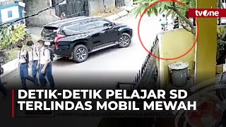 Pelajar SD Terlindas Mobil Mewah di Jakarta