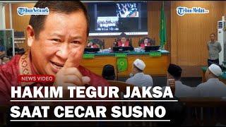 SIDANG MEMANAS! Hakim Tegur Jaksa saat Cecar Susno di Sidang PK Kasus Vina