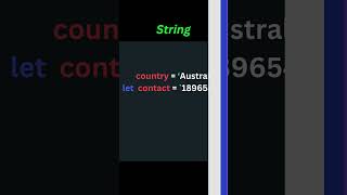 JavaScript Data Types Explained in 1 Minutes!