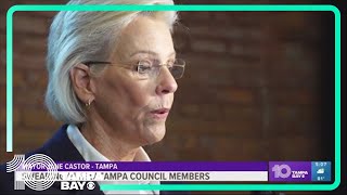 Tampa Mayor Jane Castor sworn into office along with other members of the city council