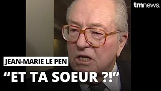 Quand Jean-Marie Le Pen croisait un journaliste un peu trop insistant (...)