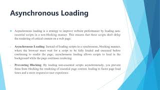 Performance optimization: Improving website performance with JavaScript