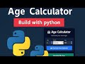 Build Your Own Modern Age Calculator App in Python (With GUI & Calendar Picker!)