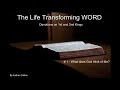 The life transforming word #1