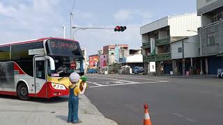 興南客運 紅幹線\u0026高雄客運 8050路 關廟站離站