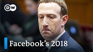 Scandals, leaks & user decline: Facebook's horrible year 2018 | DW News