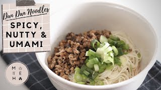 The Best Dan Dan Noodles! (Spicy Noodles Recipe) | No Talking Cooking Video | Make Eat Home