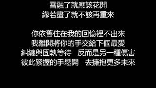 張惠妹\u0026周杰倫 - 不該(歌詞版)