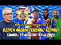 KABAR GEMBIRA⁉️PENYERANG AREMA FC BERAMBISI JADI TOP SKOR DI LIGA1 2024