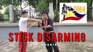 Stick Disarming not Working | Filipino Martial Arts