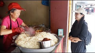 Auntie in Guangxi selling glutinous rice for 26 years!